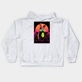 80s donkeycorn Kids Hoodie